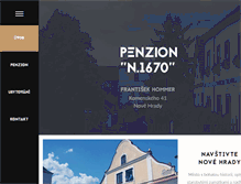 Tablet Screenshot of frantisekhommer.cz
